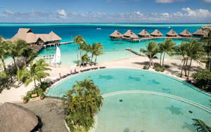 Hotel 5 étoiles sur la plage de Bora Bora