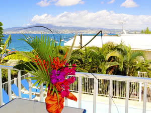 studette vue mer martinique