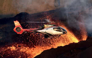 Survol en Hélicoptère : Le Volcan de La Réunion