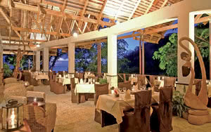 restaurant anse chastanet resort hotel