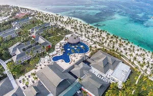 vue aerienne barcelo bavaro beach