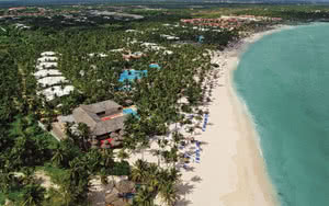 vue aerienne hotel republique dominicaine