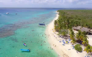 Excursion île Catalina - Départ de Punta Cana