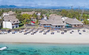vue aerienne hotel C Mauritius