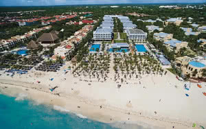 vue aerienne hotel riu playacar