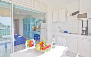 kitchenette résidence tropicale