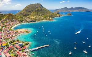 baie des saintes ile de guadeloupe