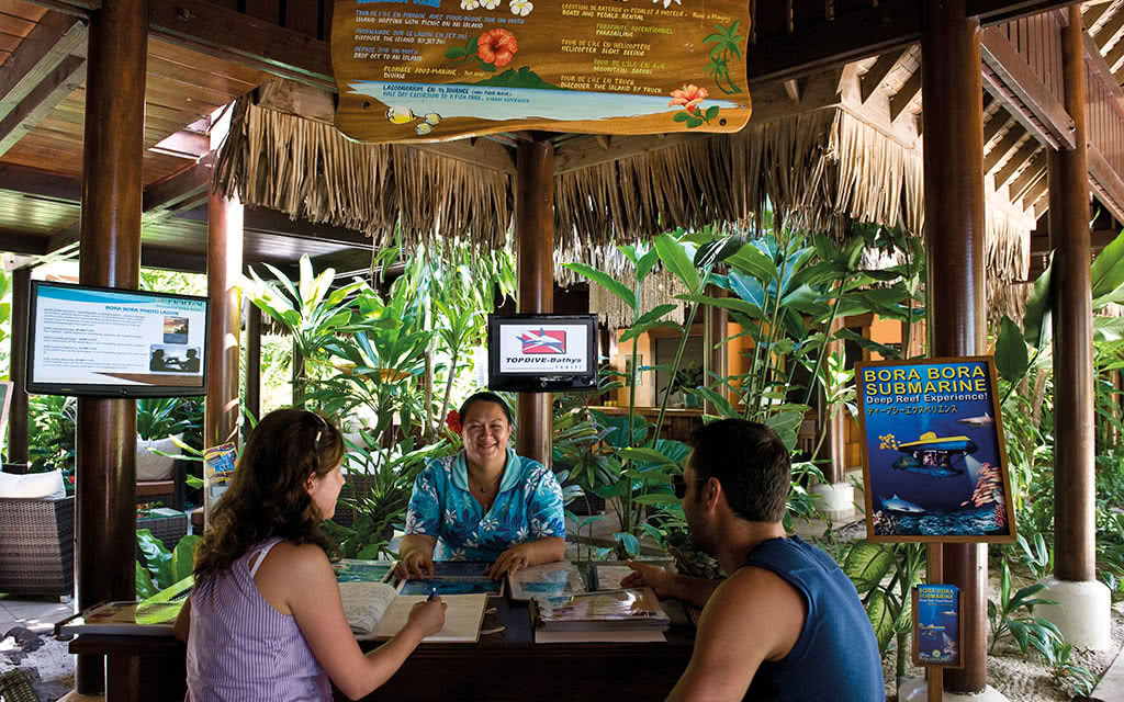 Partez en Bora Bora.