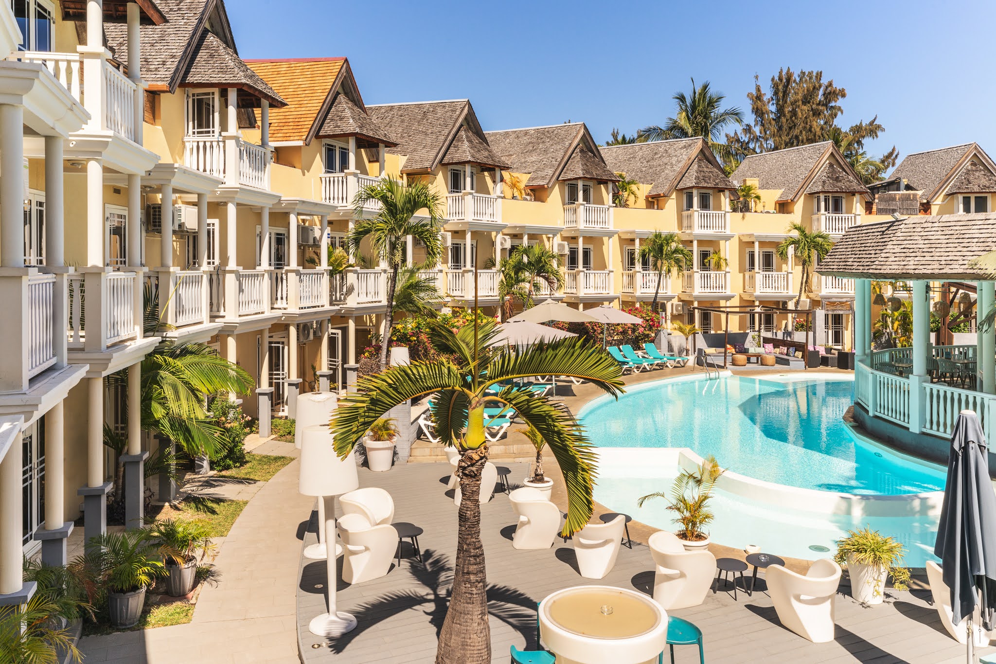 COMBINÉ 2 ILES : RÉUNION + ILE MAURICE Ermitage Boutik Hôtel + Silver Beach Hotel Mauritius 10 nuits *** - 2
