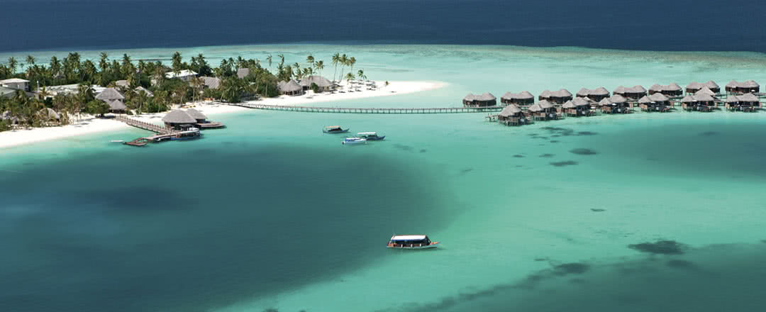 Partez en Maldives. Restez dans un superbe hôtel Hôtel Constance Halaveli Maldives.