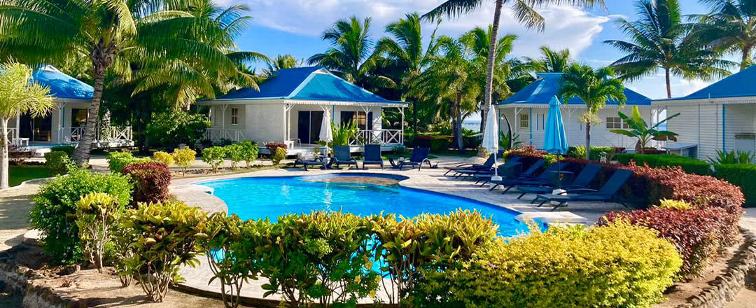 vue générale Hôtel Opoa Beach