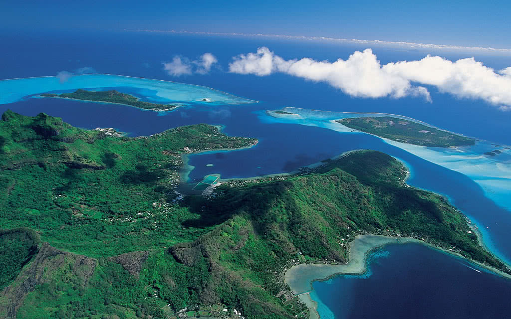 Rangiroa - Excursion en bateau sur L'île aux récifs