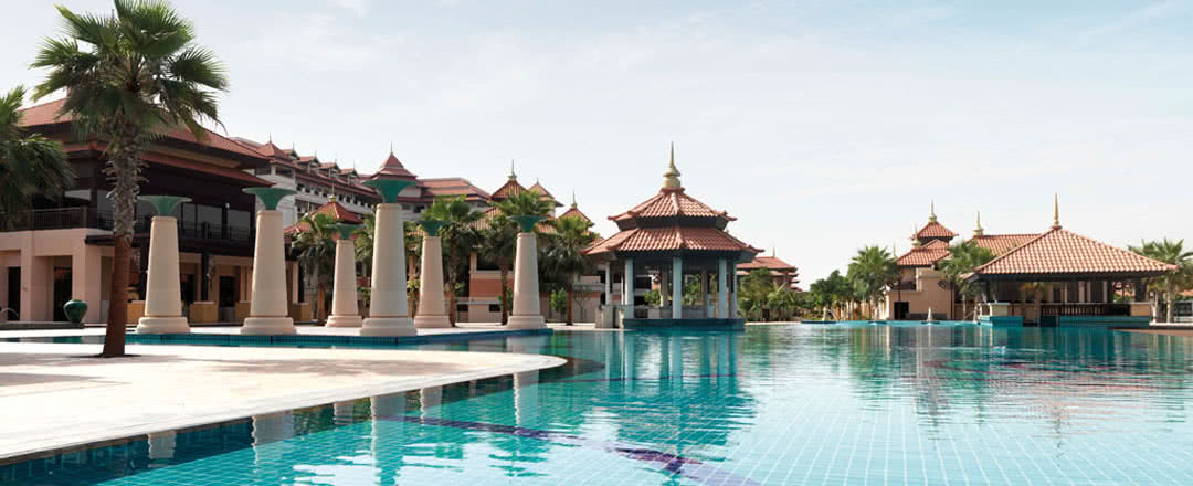 Partez en Dubaï. L'hôtel Hôtel Anantara Dubai The Palm Resort & Spa offre une piscine rafraîchissante.