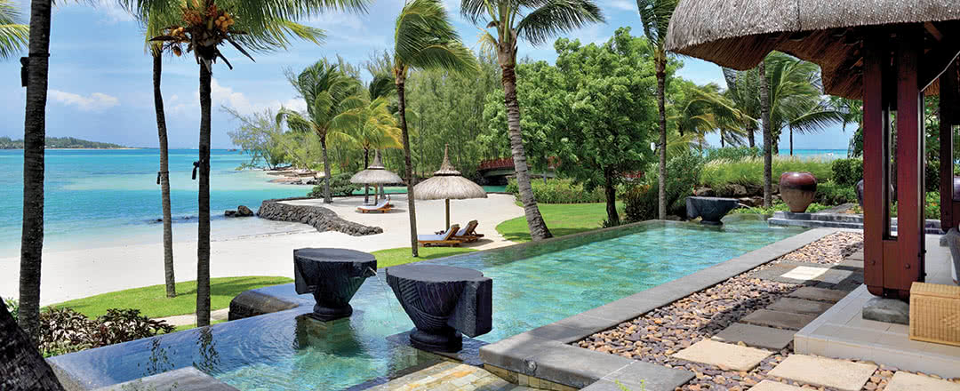 Partez en Ile Maurice. L'hôtel Shangri-La Le Touessrok Mauritius offre une piscine rafraîchissante.