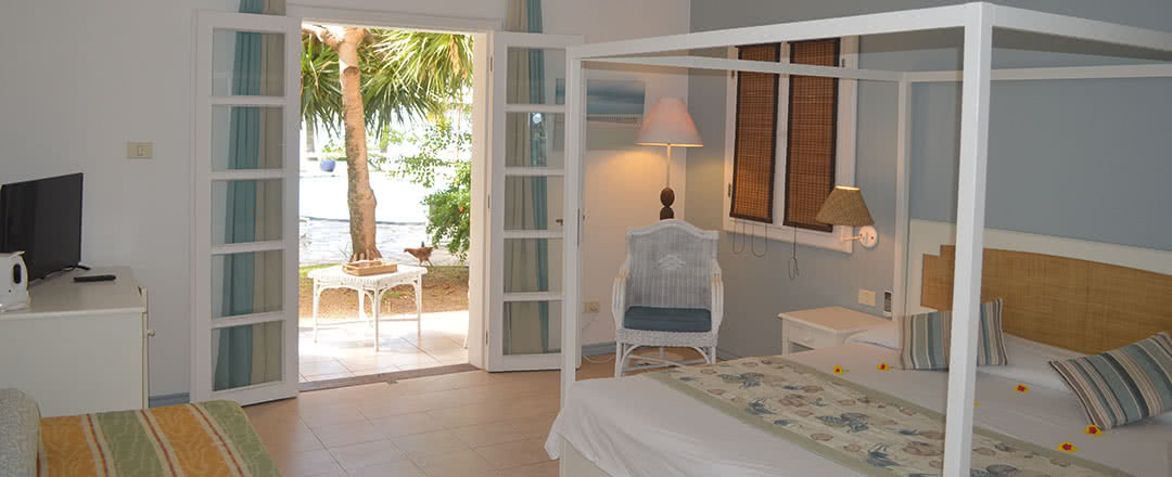 Partez en Rodrigues. Nous offrons une chambre avec un lit confortable, une vue magnifique et tous les équipements de chambre nécessaires pour un séjour agréable.