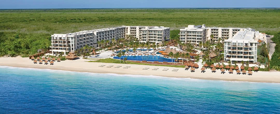 Restez dans un superbe hôtel Dreams Riviera Cancun Resort & Spa. Partez en Mexique : Cancun & Riviera Maya.